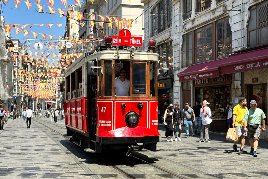 Istiklal Avenue and Beyoğlu