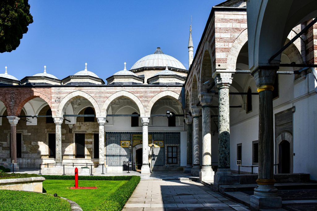 Topkapi Palace fourth courtyard overlooking the Bosphorus on Day 1 of the Istanbul 3-day itinerary